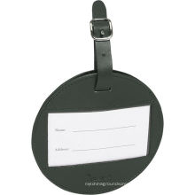 Customed Round Luggage Drop, Label PU Luggage Tag (EL-002)